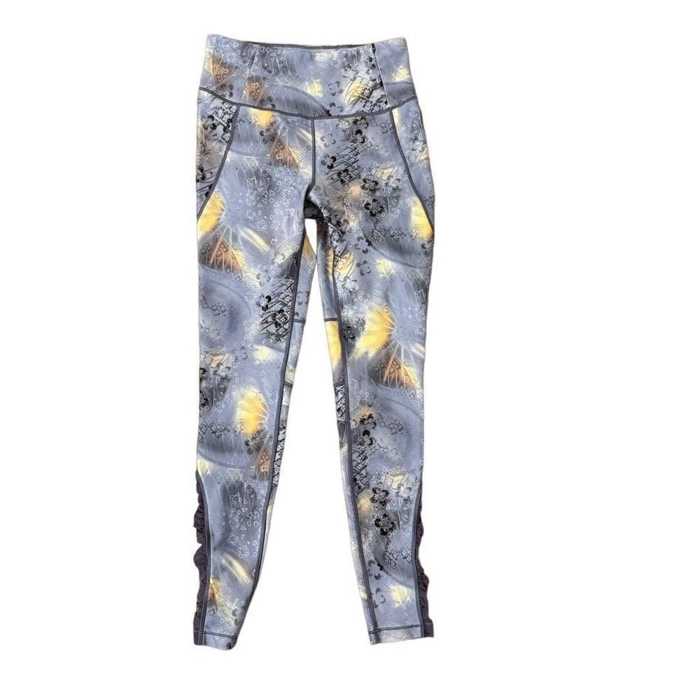 CALIA by Carrie Underwood Essential Ruched Mesh High Rise Leggings Medium